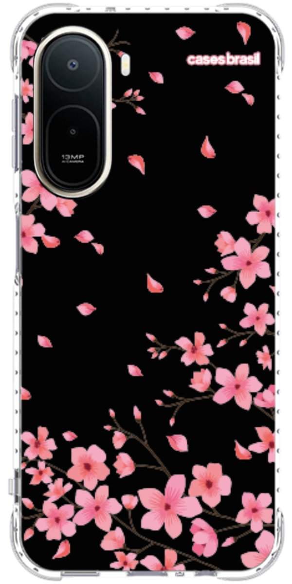 Capinha para Celular Flores de Cerejeira