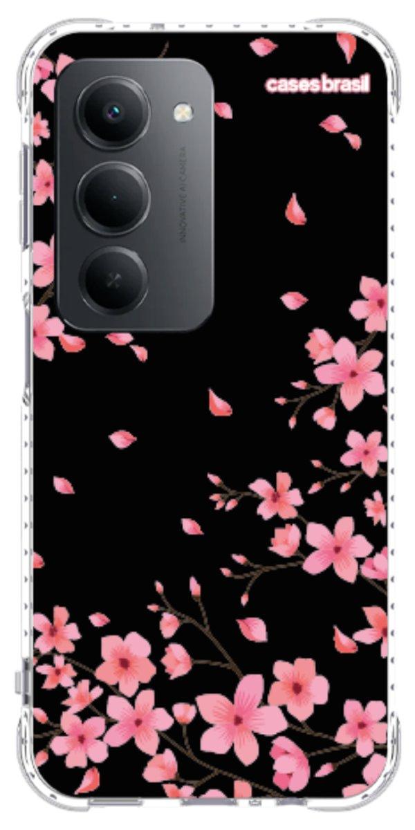 Capinha para Celular Flores de Cerejeira