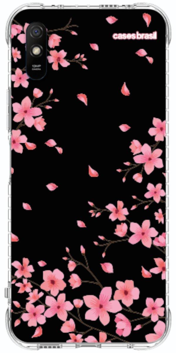 Capinha para Celular Flores de Cerejeira