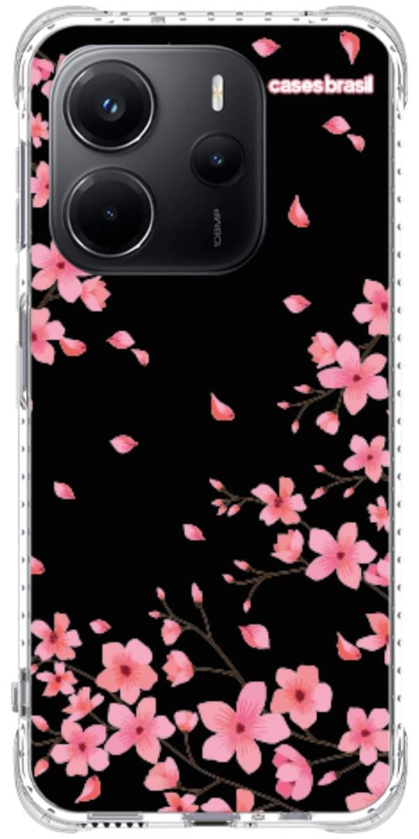 Capinha para Celular Flores de Cerejeira
