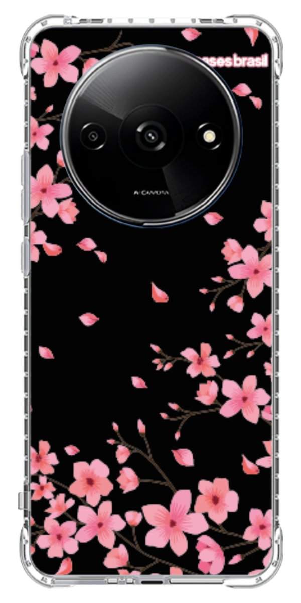 Capinha para Celular Flores de Cerejeira