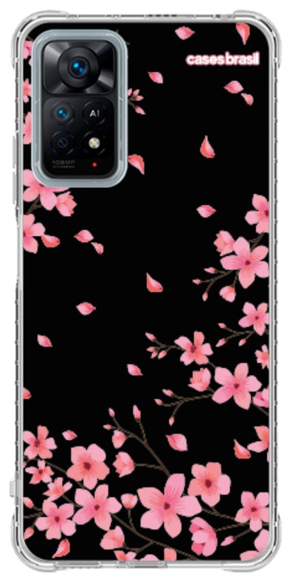 Capinha para Celular Flores de Cerejeira