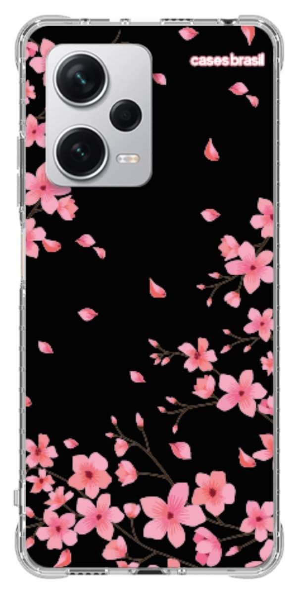 Capinha para Celular Flores de Cerejeira