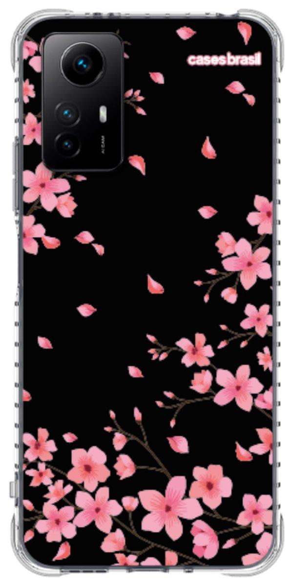 Capinha para Celular Flores de Cerejeira