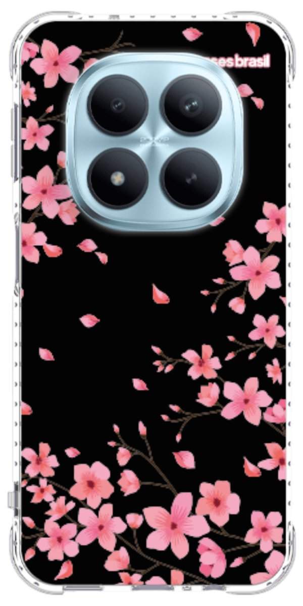 Capinha para Celular Flores de Cerejeira