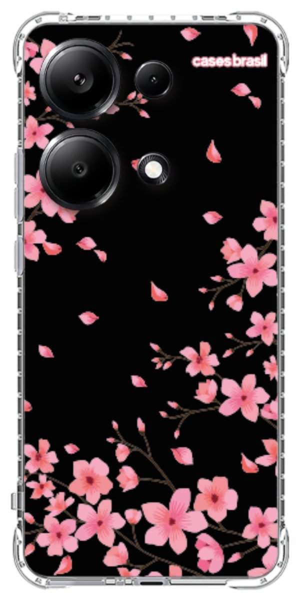 Capinha para Celular Flores de Cerejeira