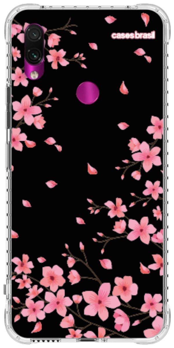 Capinha para Celular Flores de Cerejeira