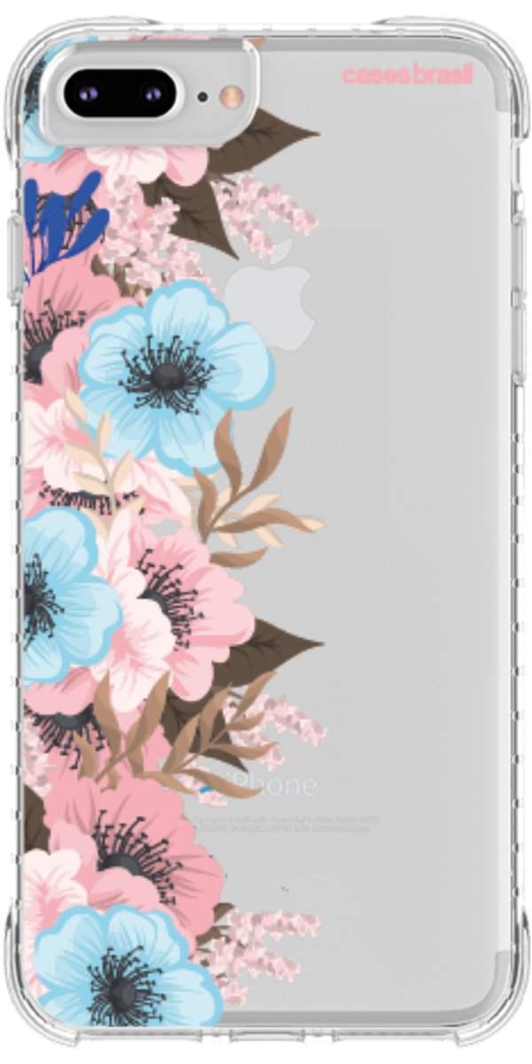 Capinha para Celular Moldura Floral