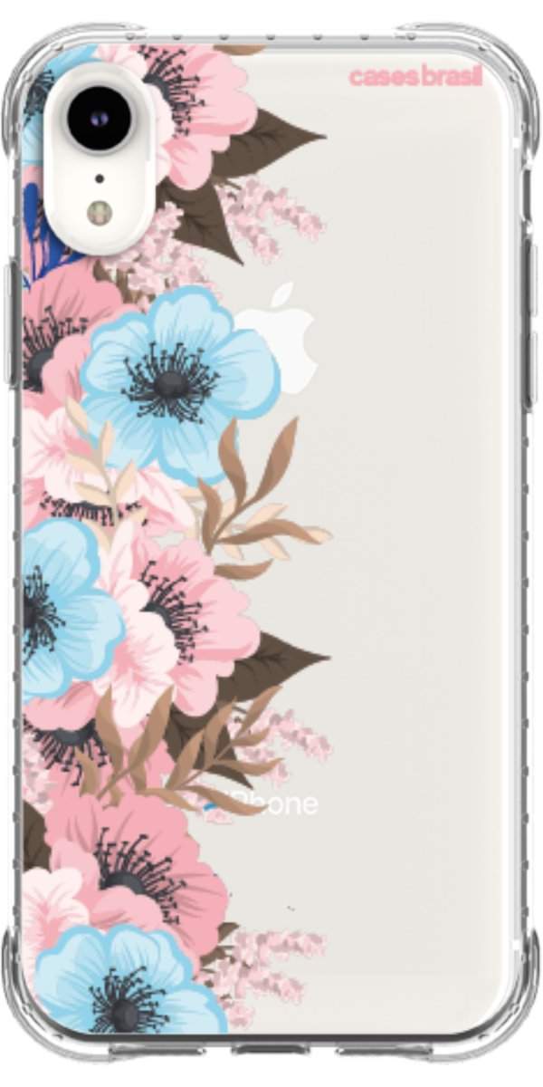 Capinha para Celular Moldura Floral