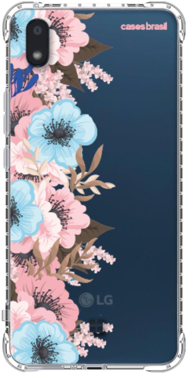 Capinha para Celular Moldura Floral