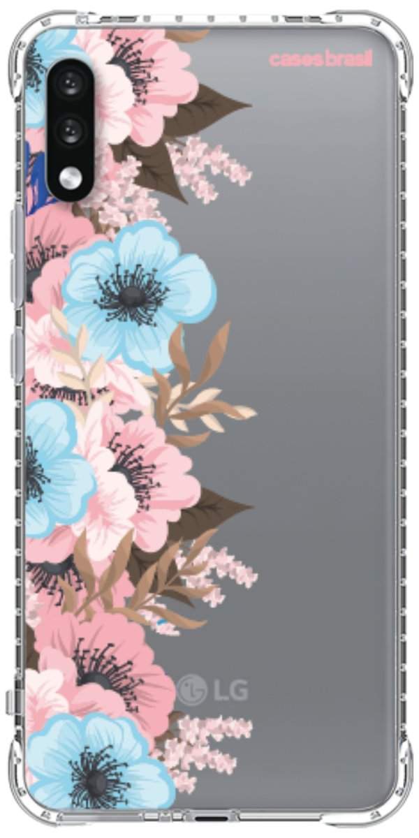 Capinha para Celular Moldura Floral