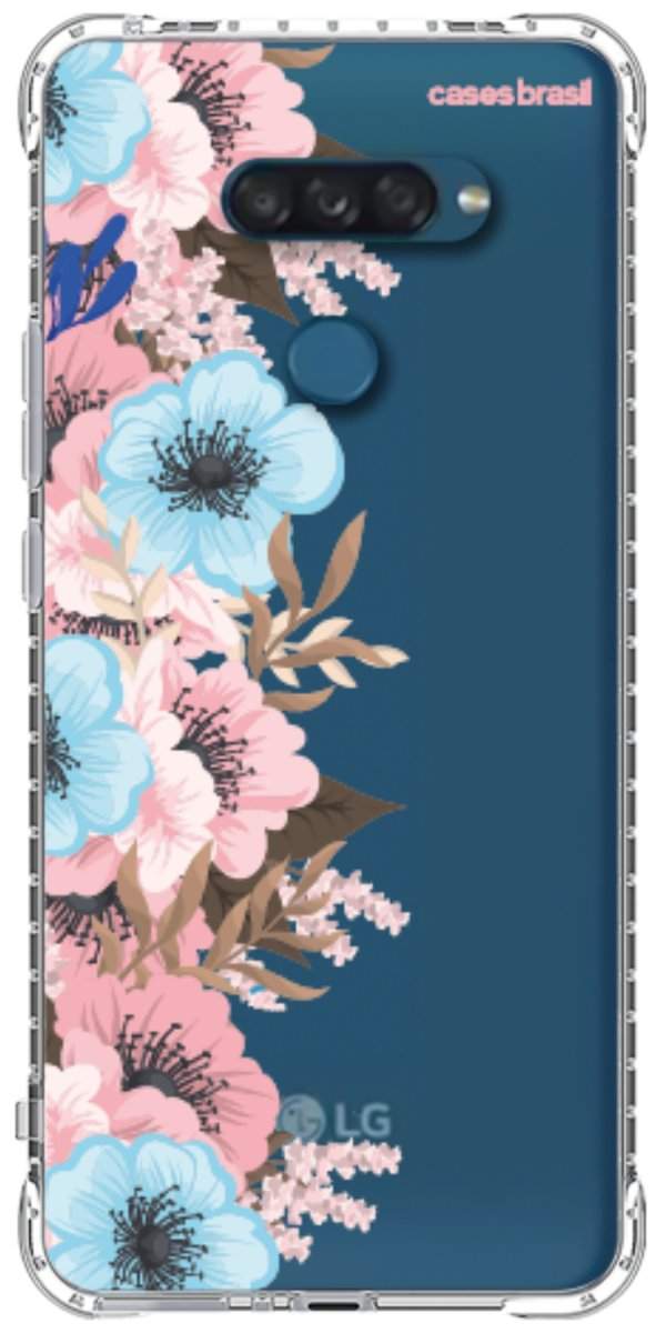Capinha para Celular Moldura Floral