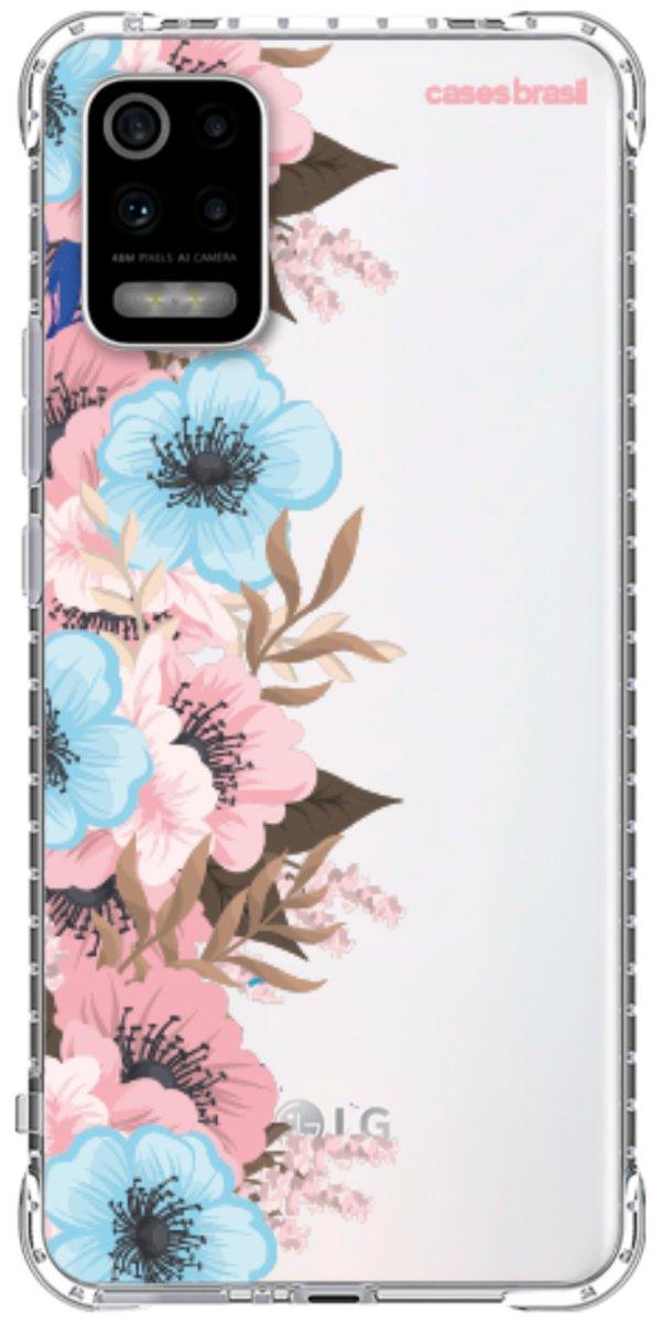 Capinha para Celular Moldura Floral