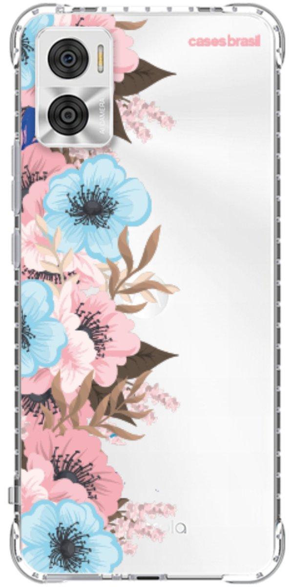 Capinha para Celular Moldura Floral