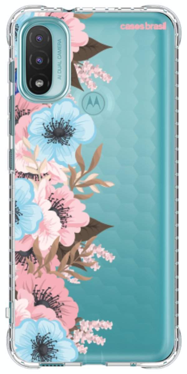 Capinha para Celular Moldura Floral