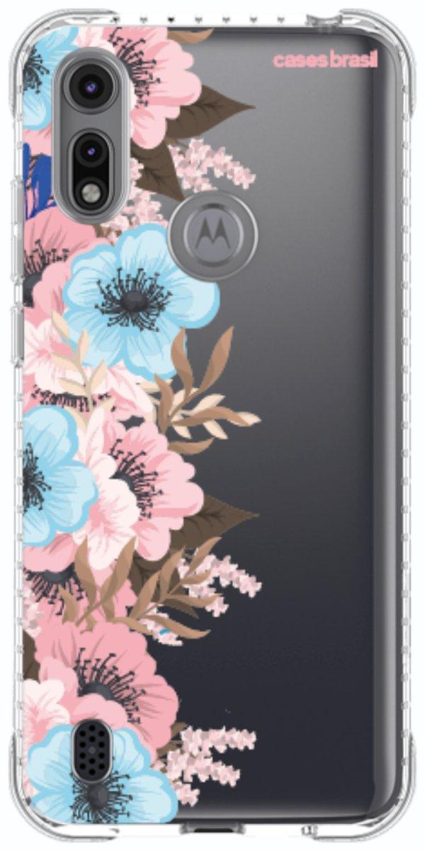 Capinha para Celular Moldura Floral