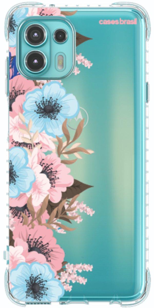 Capinha para Celular Moldura Floral