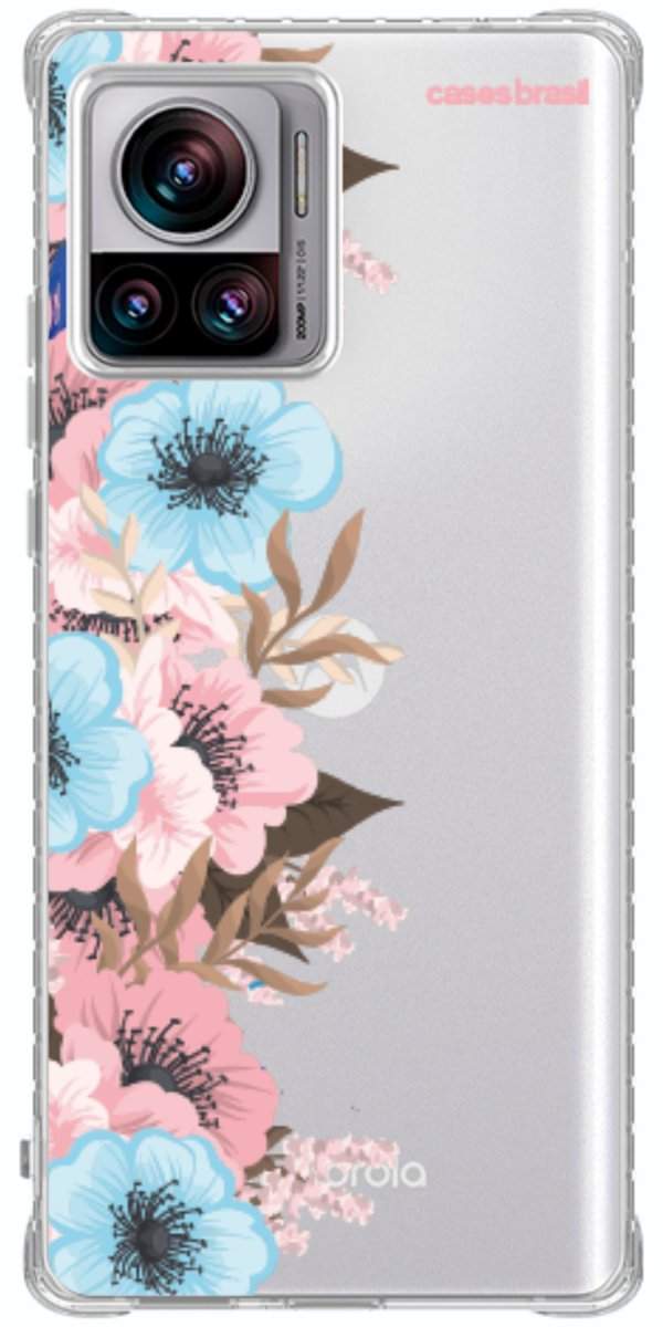 Capinha para Celular Moldura Floral