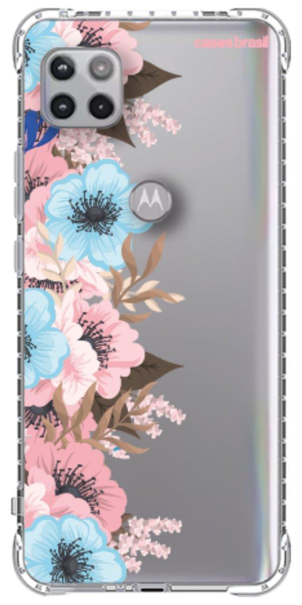 Capinha para Celular Moldura Floral