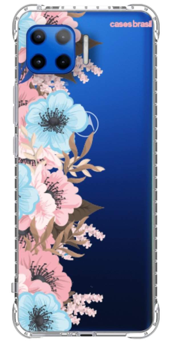 Capinha para Celular Moldura Floral