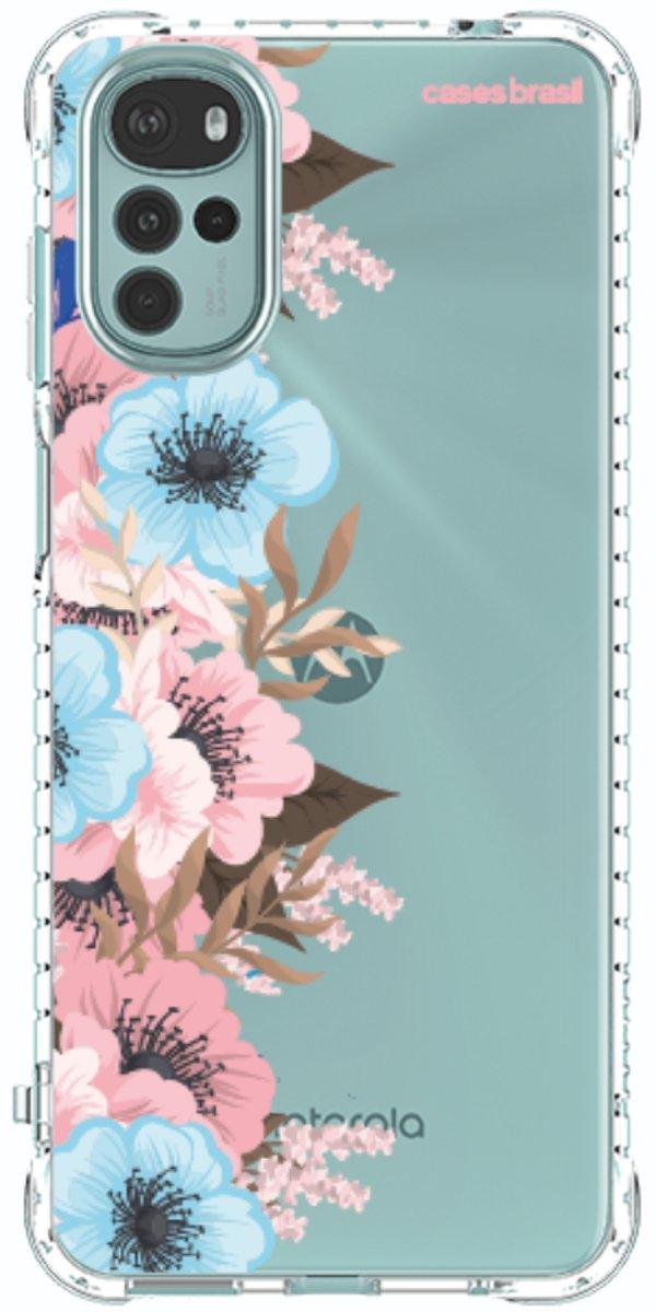 Capinha para Celular Moldura Floral