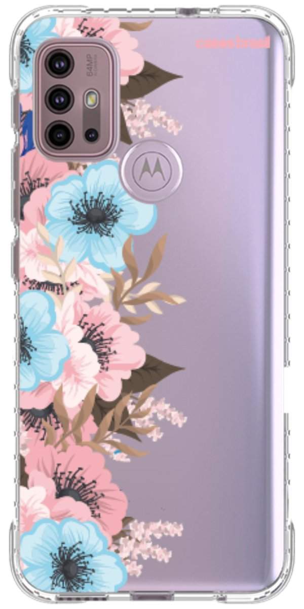 Capinha para Celular Moldura Floral