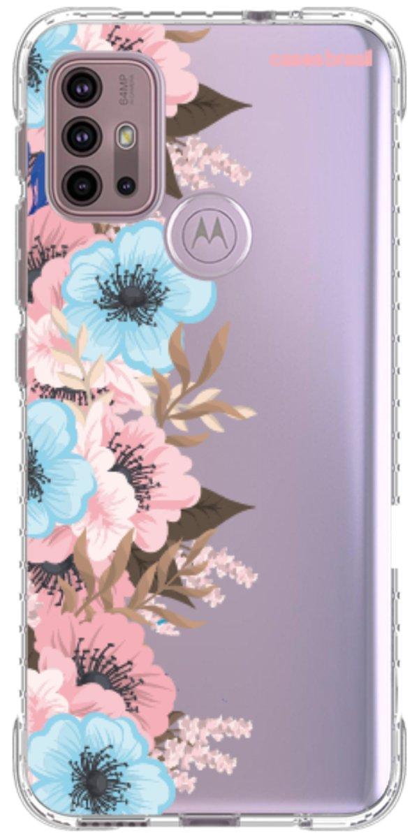 Capinha para Celular Moldura Floral
