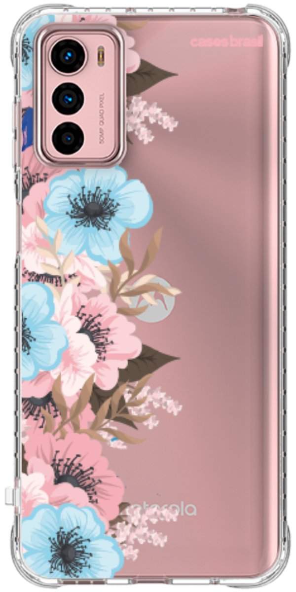 Capinha para Celular Moldura Floral