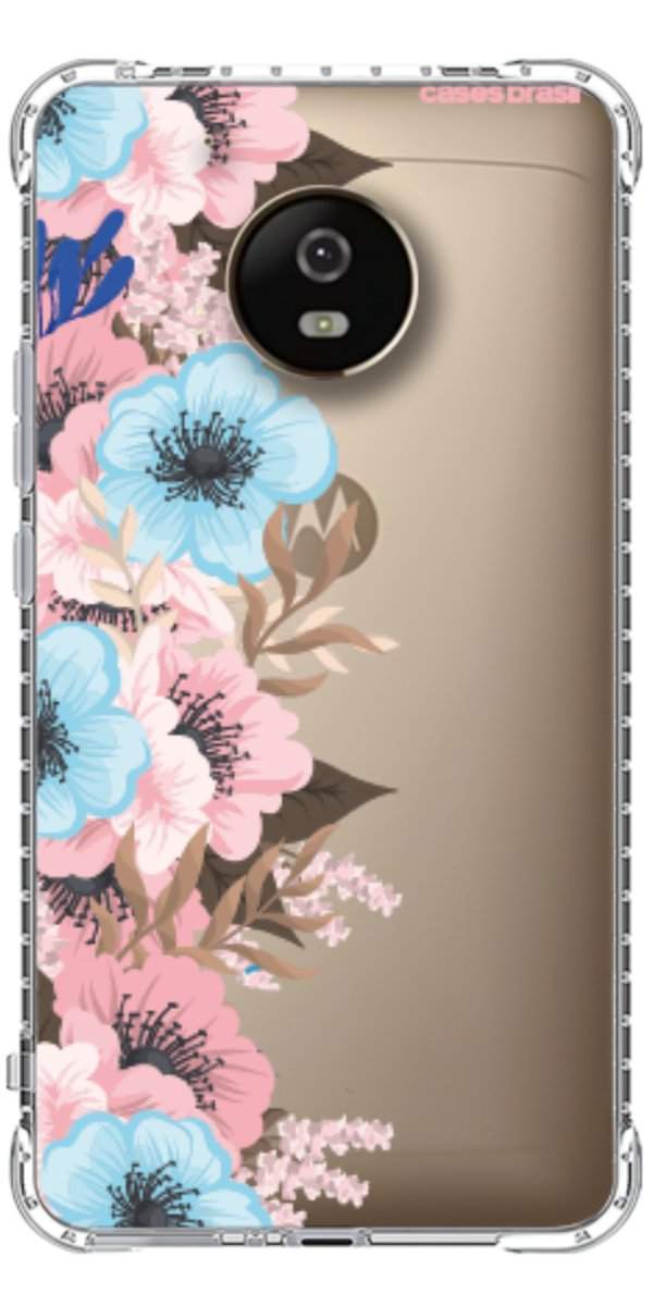 Capinha para Celular Moldura Floral