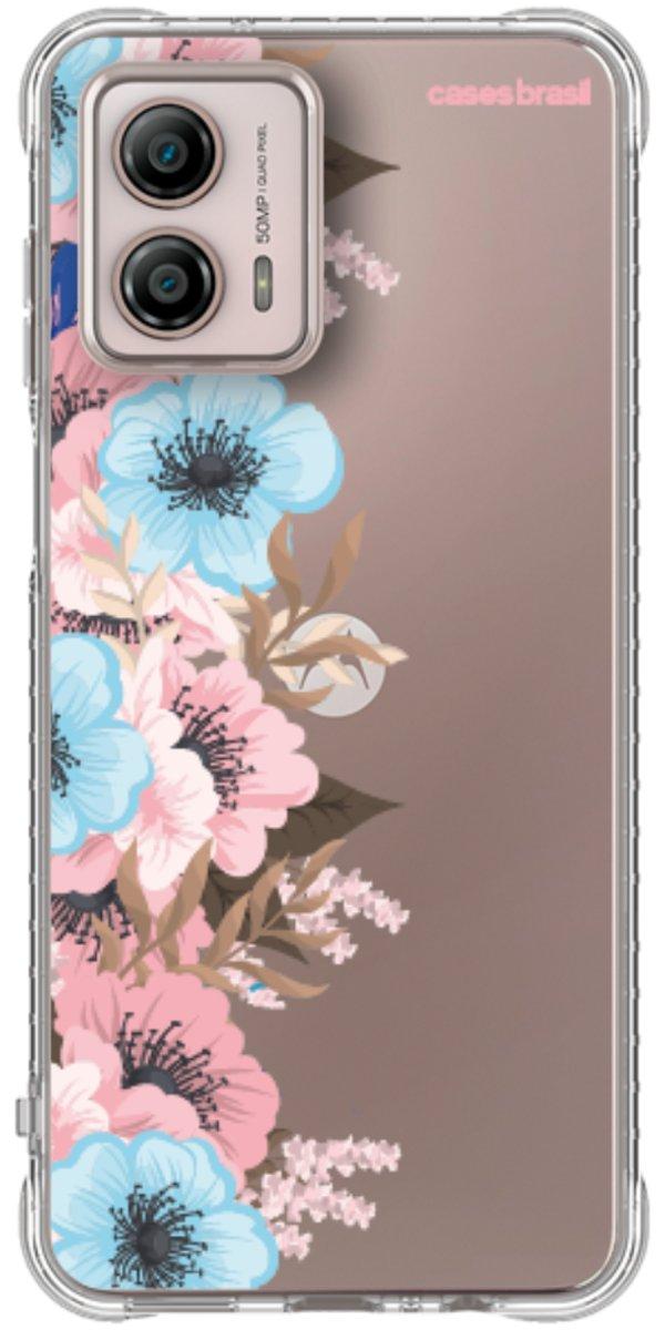 Capinha para Celular Moldura Floral