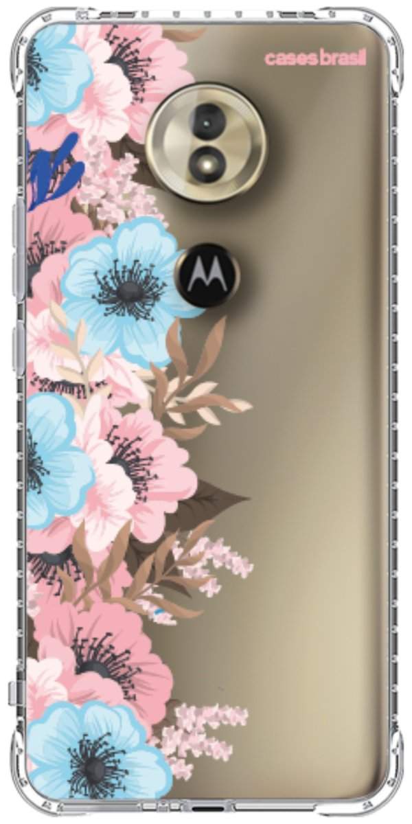 Capinha para Celular Moldura Floral