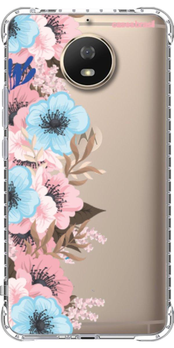 Capinha para Celular Moldura Floral