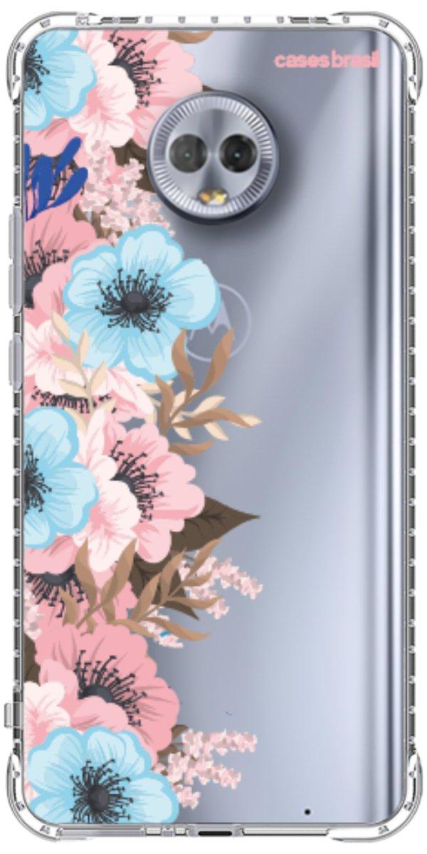 Capinha para Celular Moldura Floral