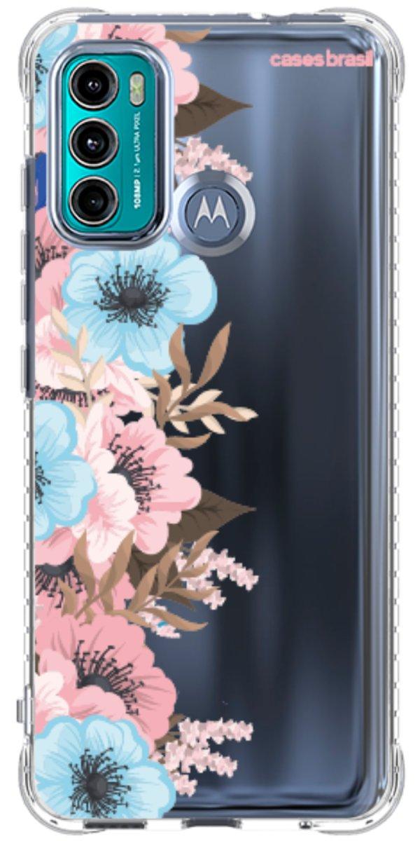 Capinha para Celular Moldura Floral
