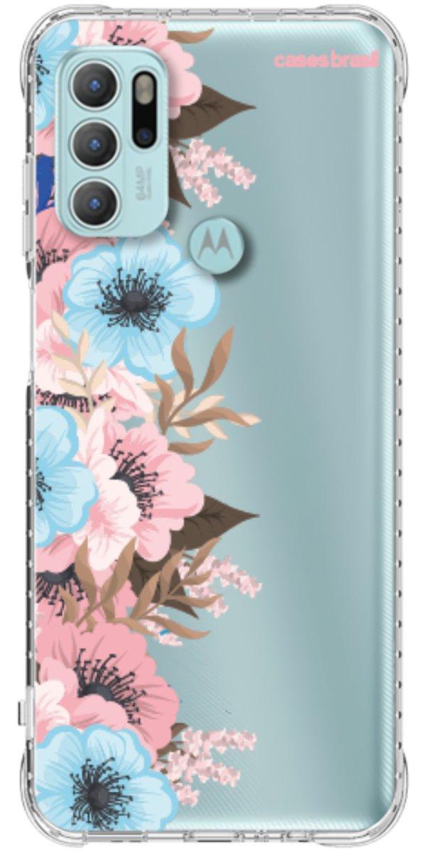 Capinha para Celular Moldura Floral