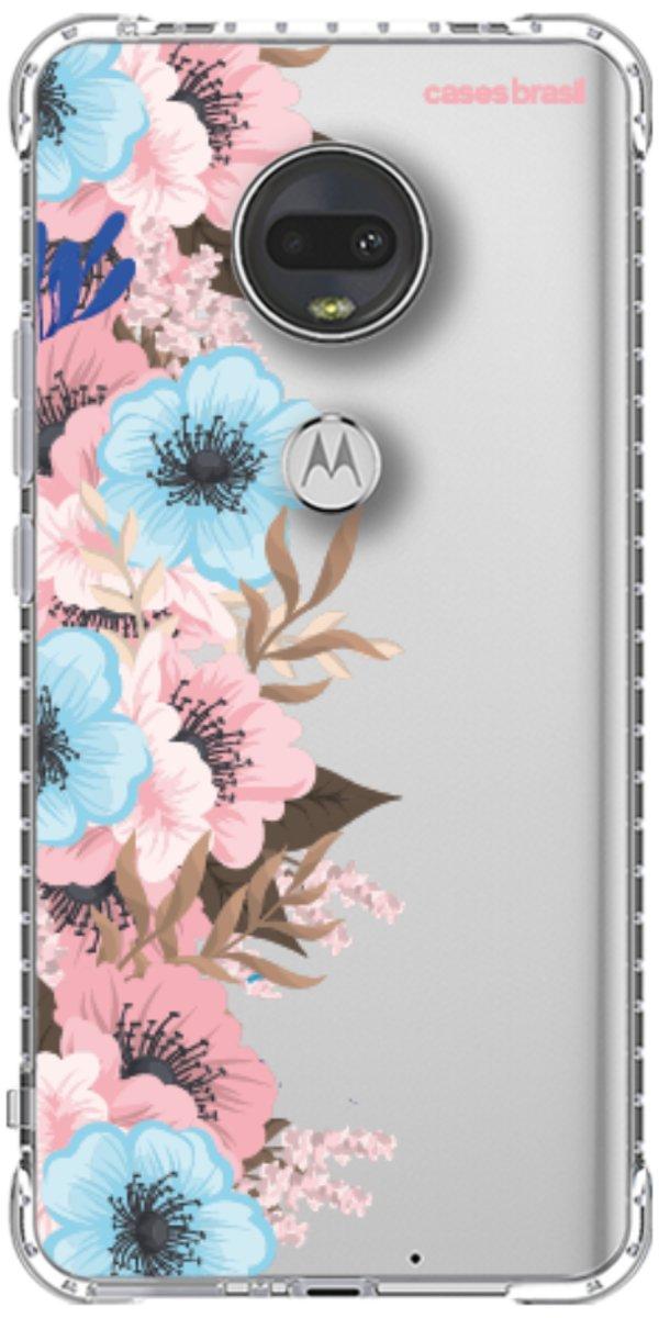 Capinha para Celular Moldura Floral