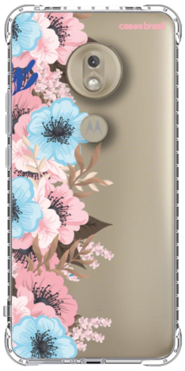 Capinha para Celular Moldura Floral