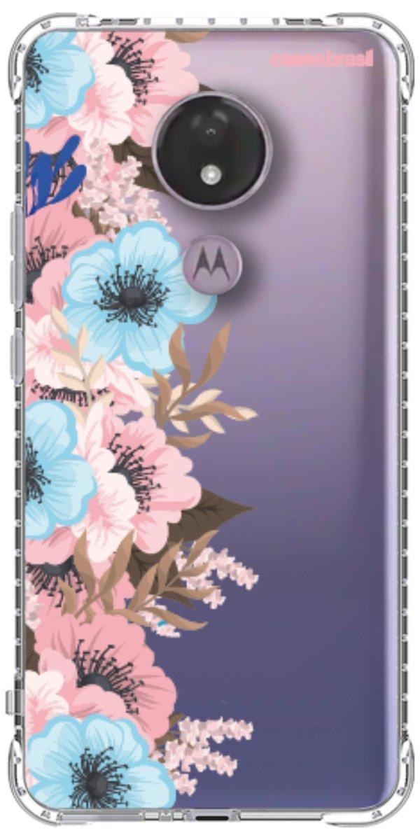 Capinha para Celular Moldura Floral