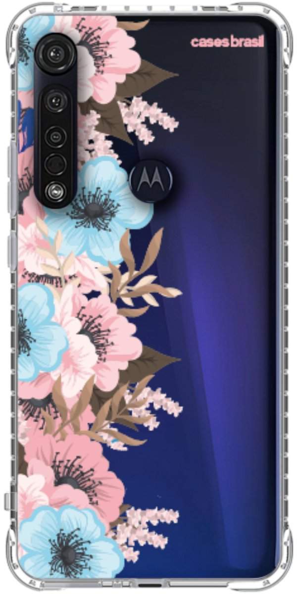 Capinha para Celular Moldura Floral
