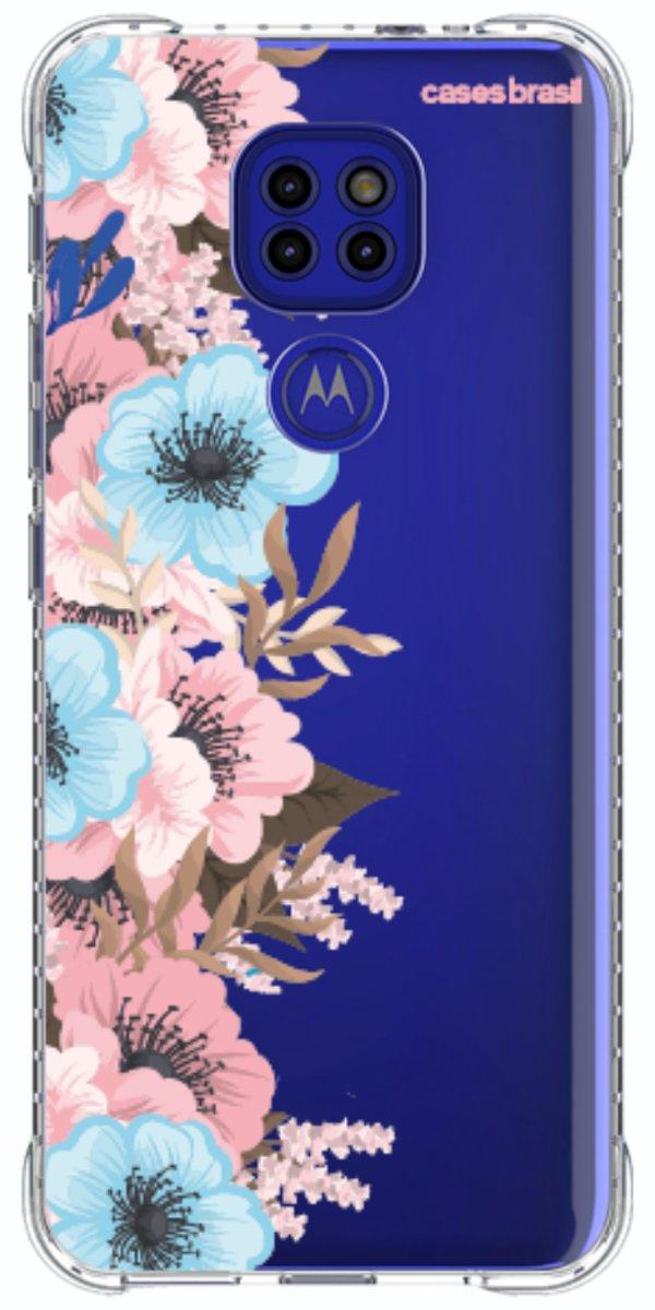 Capinha para Celular Moldura Floral