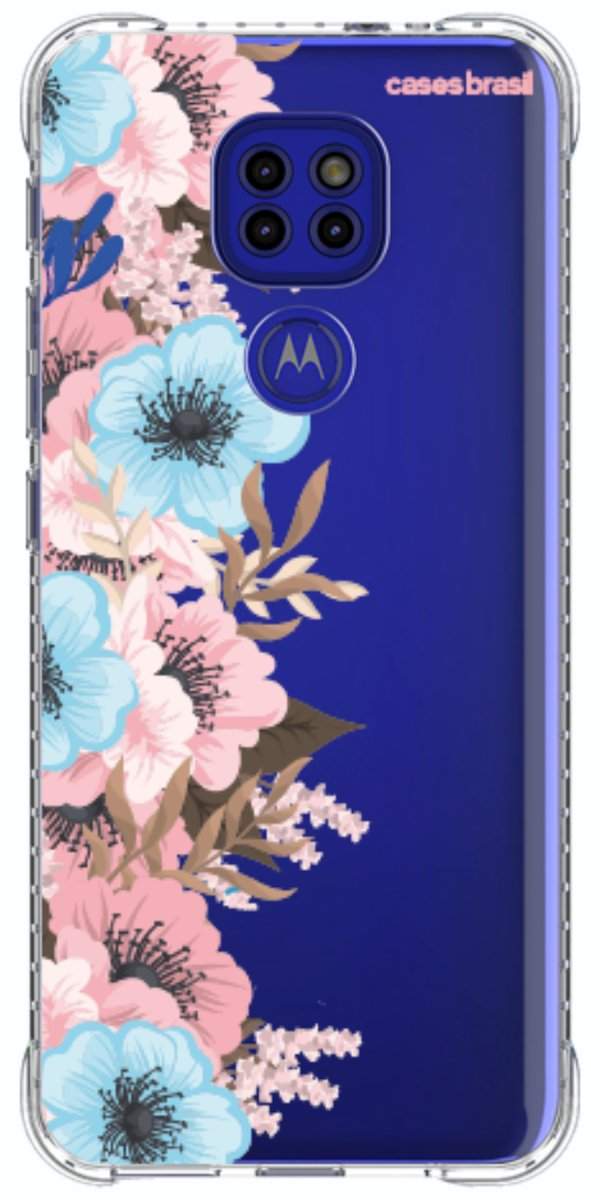 Capinha para Celular Moldura Floral