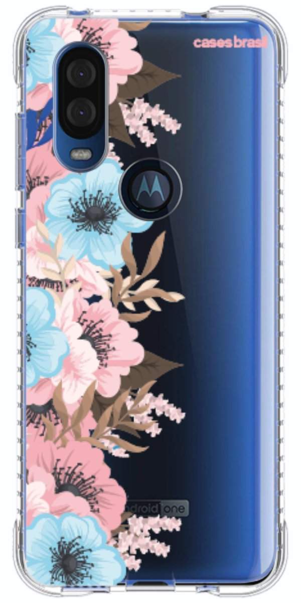 Capinha para Celular Moldura Floral