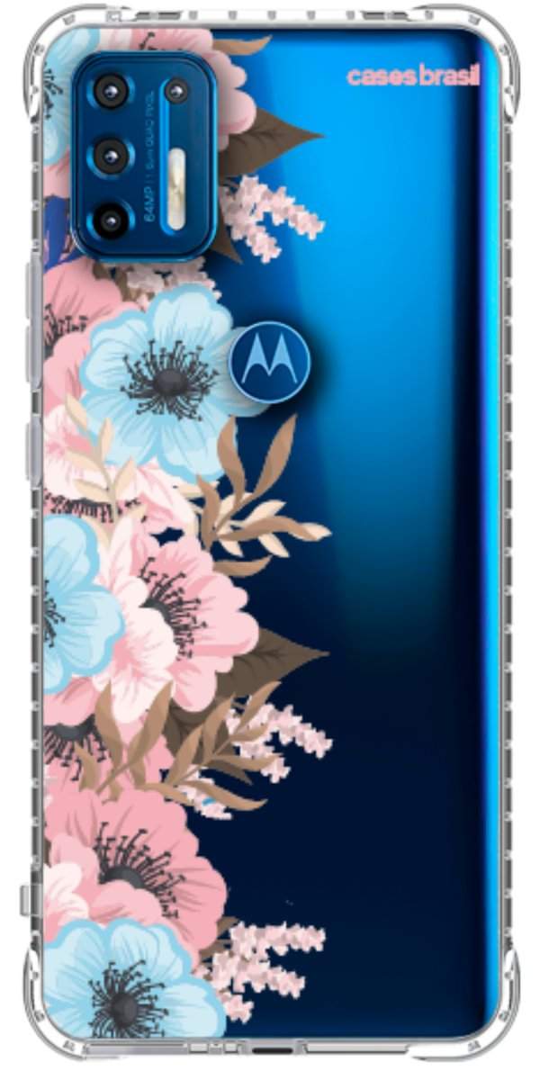 Capinha para Celular Moldura Floral