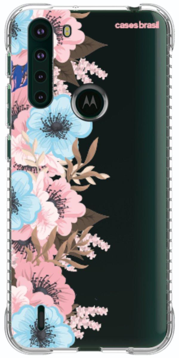 Capinha para Celular Moldura Floral