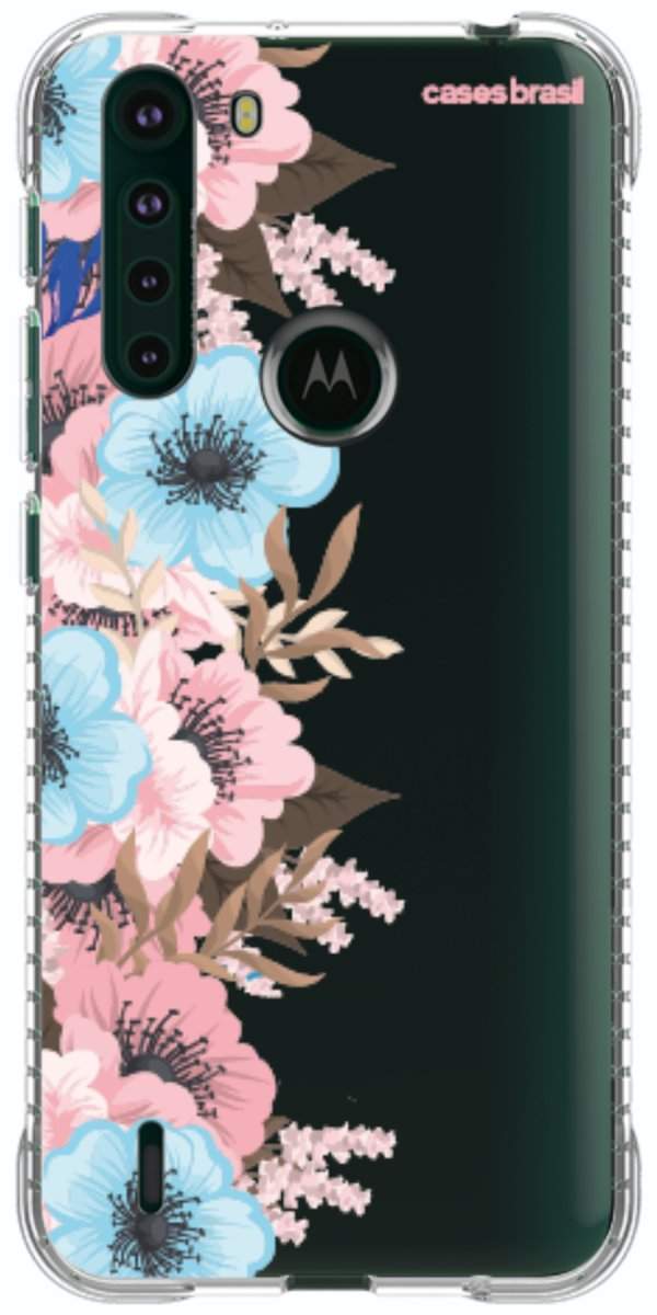 Capinha para Celular Moldura Floral