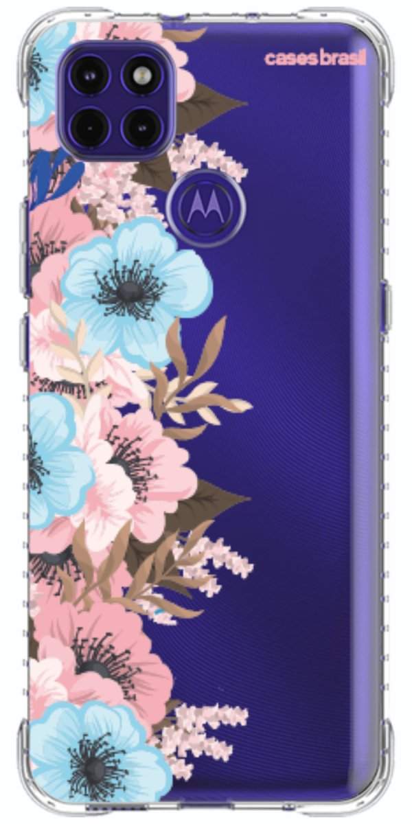 Capinha para Celular Moldura Floral