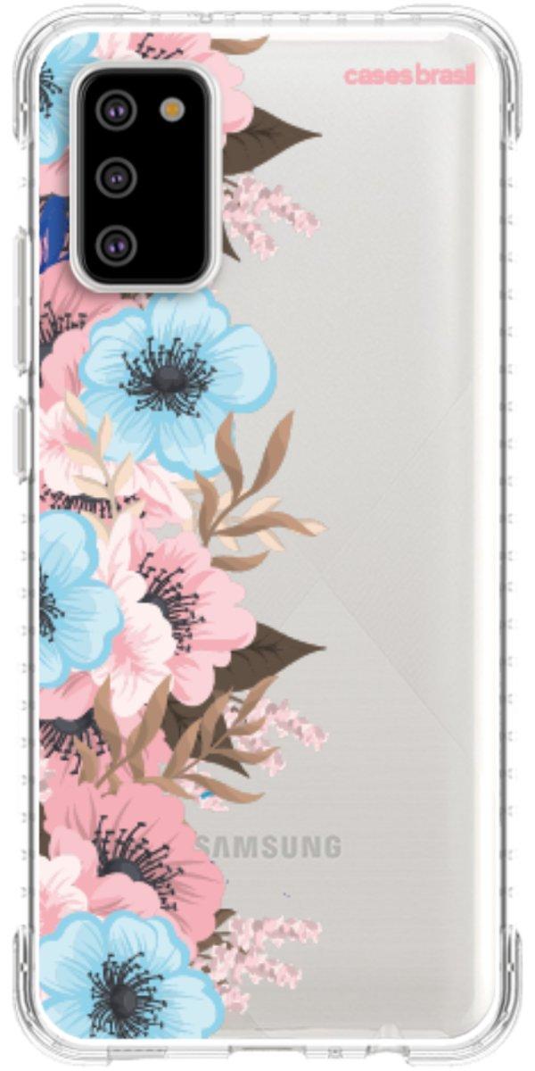 Capinha para Celular Moldura Floral