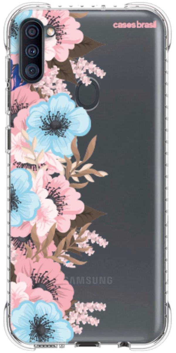 Capinha para Celular Moldura Floral