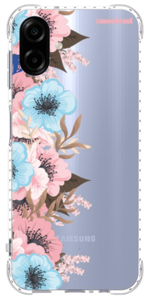 Capinha para Celular Moldura Floral
