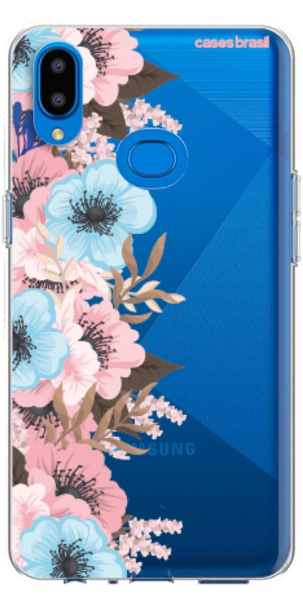 Capinha para Celular Moldura Floral